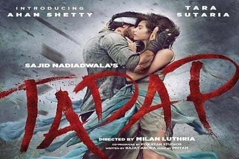 'Tadap' trailer featuring Ahan Shetty, Tara Sutaria out Wednesday