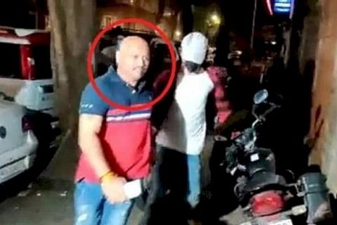 Kiran Gosavi nabbed in Pune (Image Courtesy: IANS)