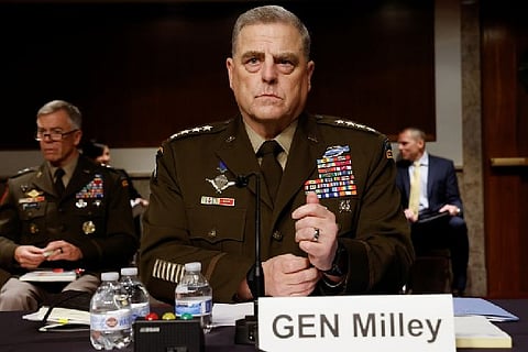 Chairman of the Joint Chiefs of Staff Mark Milley. File photo