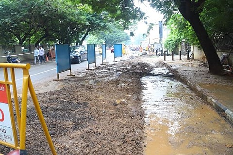 The closed pit. Photo: Justin