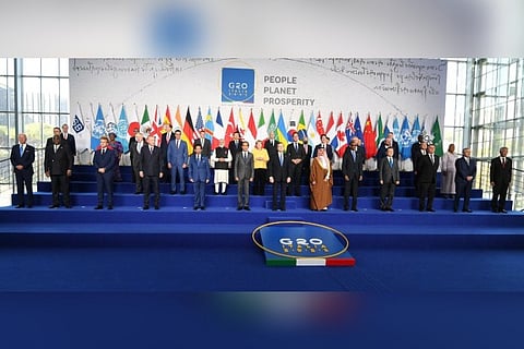 World Leaders meet in Rome for the G20 Summit (Image source: Twitter/PMO India)