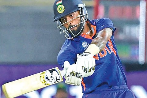 Hardik Pandya injured his shoulder in the match against Pakistan