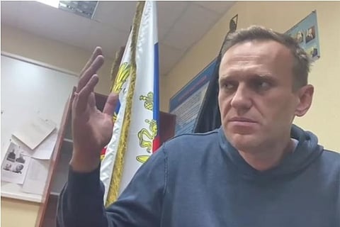 File photo: Kremlin critic Navalny