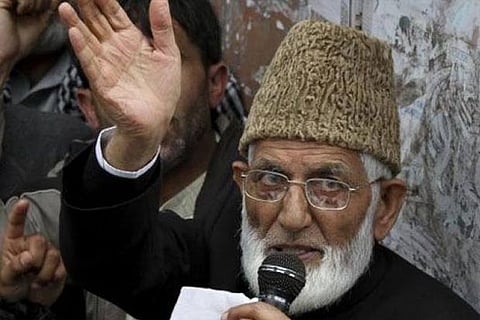 File photo: Syed Ali Shah Geelani