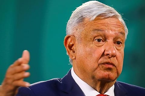 Mexican President Obrador. File photo: Reuters