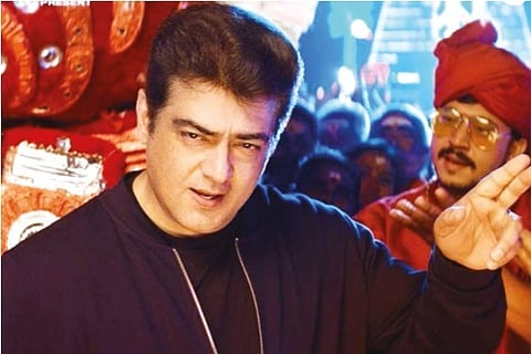 Ajith Kumar's still from Valimai