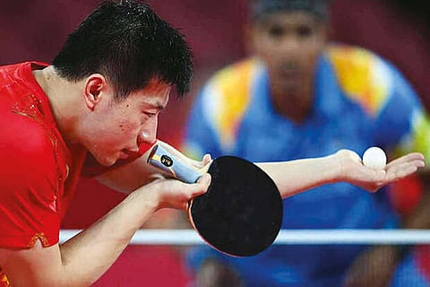 Olympic-size split between India, China