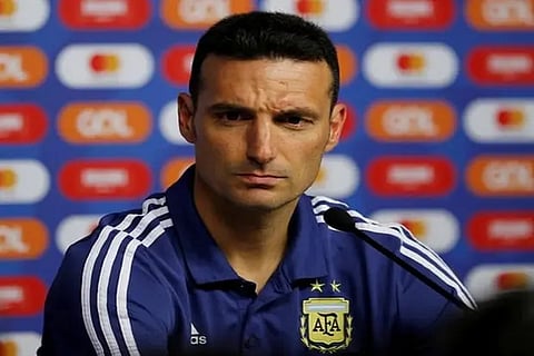 Argentina coach Scaloni (Image Credit: ANI)