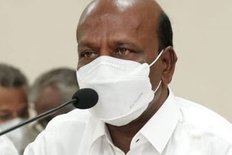 TN Health Minister Ma Subramanian. Image Courtesy: Daily Thanthi