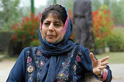 File Photo : Mehbooba Mufti