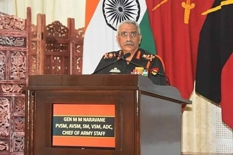Indian Army Chief General Manoj Mukund Naravane