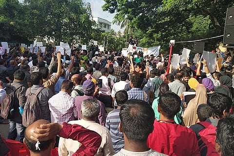 File photo: CAA protest held in Valluvar Kottam in the year 2019