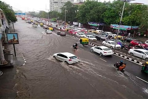 Source: ANI; Delhi recorded its second highest downpour in 121 years and highest after 1944