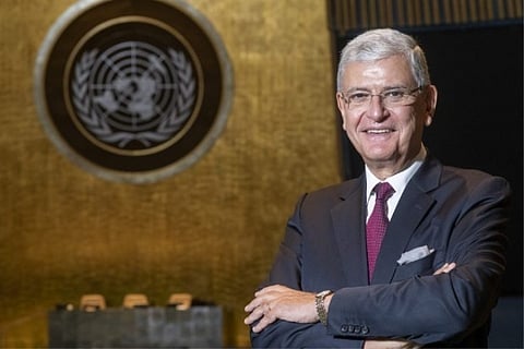 Volkan Bozkir, President of UN General Assembly