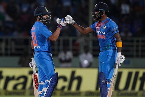 Virat Kohli and KL Rahul (File Photo)