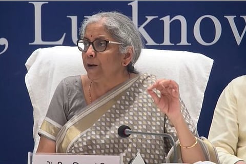 Union Finance Minister Nirmala Sitharaman