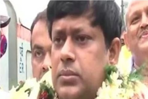 West Bengal BJP chief Sukanta Majumdar (Credit: ANI)