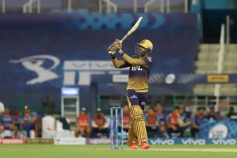 KR opening batsman Venkatesh Iyer (Photo/ IPL Twitter)