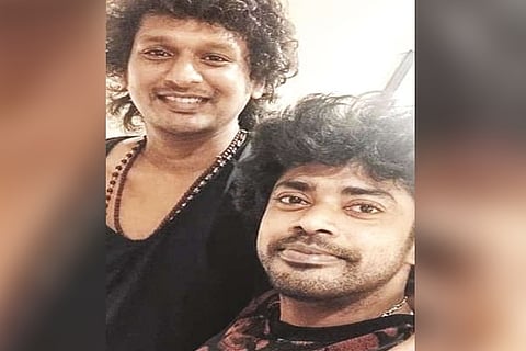 Choreographer Sandy with Director Lokesh Kanagaraj