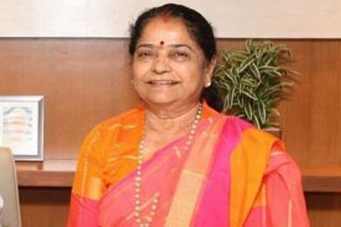 Senior BJP MLA  Dr. Nimaben Acharya (Image source: Facebook)