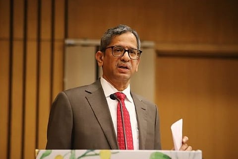 Chief Justice of India N.V. Ramana (Source: IANS)