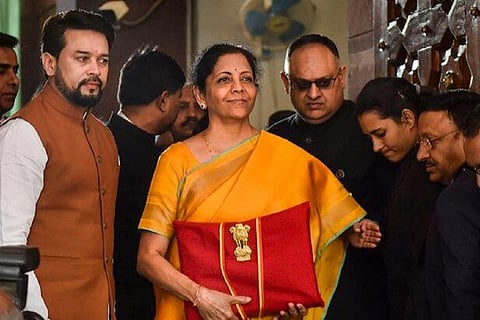 Finance Minister Nirmala Sitharaman (Daily Thanthi)