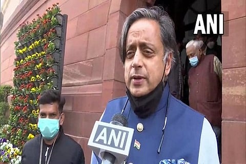 Congress MP Shashi Tharoor (Source: ANI)