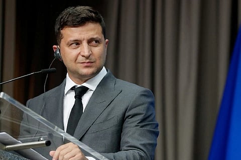 Ukrainian President Volodymyr Zelensky (Credit: Reuters)