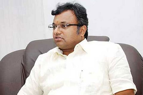 Congress MP Karti Chidambaram