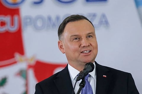 Poland's President Andrzej Duda (Credit: Twitter/@AndrzejDuda)
