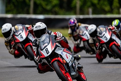 Honda India Talent Cup (Image Credit: ANI)