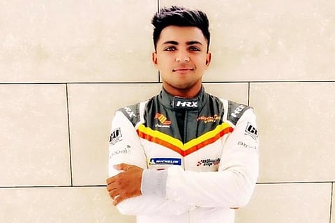 Professional Motorsports racer Parth Ghorpade (Image Credit: ANI)