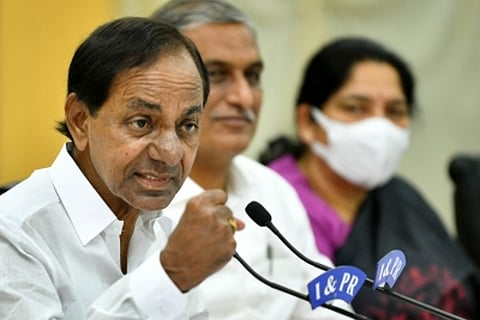 Telangana Chief Minister K. Chandrasekhar Rao
