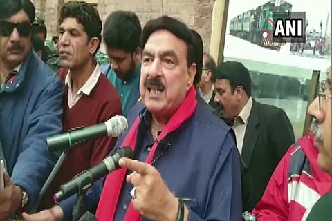 Pakistan Interior Minister Sheikh Rashid (ANI)