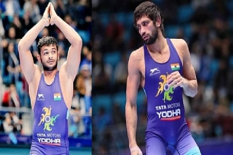 Ravi Dahiya, Deepak Punia