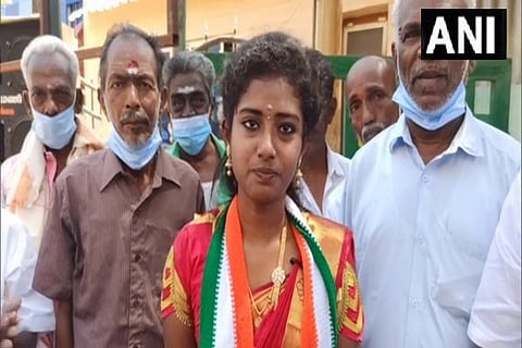 2-year-old MBA student Priyanka (Image credit: ANI)