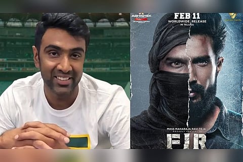 Ravichandran Ashwin and FIR Poster (IANS)