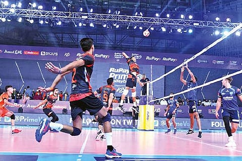 Prime Volleyball League: Hyderabad crushes Kochi