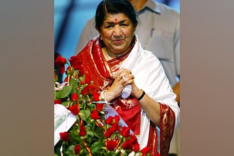 Late Lata Mangeshkar (Image Courtesy: ANI)