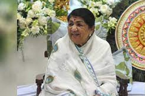 Singer Lata Mangeshkar