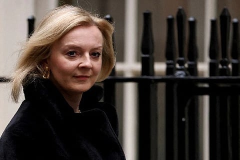 British Foreign Secretary Liz Truss (Credit: Reuters)