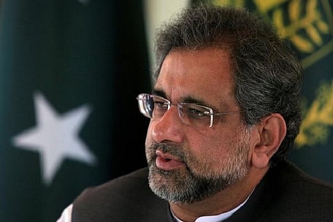 Former Pakistan Prime Minister Shahid Khaqan Abbasi (ANI)
