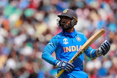 Indian cricketer Dinesh Karthik (Image Courtesy: Reuters)