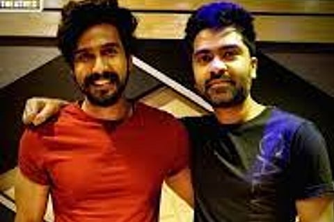 Vishnu Vishal and Silambarasan (IANS)