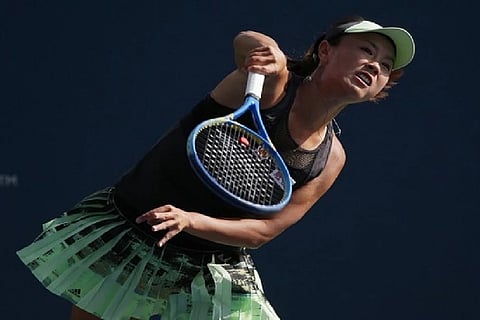 Chinese tennis star Peng Shuai (Credit: ANI)