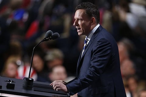 Venture capitalist and PayPal Co-founder Peter Thiel (Image Courtesy: Reuters)