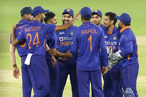 India beat West Indies by 44 runs (Credit: Twitter/@BCCI)