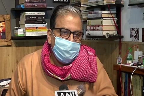 RJD MP Manoj Jha (Image credit: ANI)