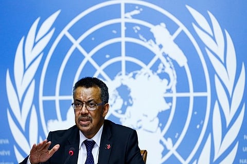 WHO Chief Tedros Adhanom Ghebreyesus (Image Credit: ANI)
