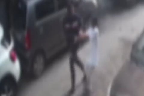 Screengrabs from the video (Credit: Twitter/@SwatiJaiHind)